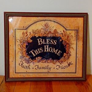 Home Interiors, Bless This Home,Picture